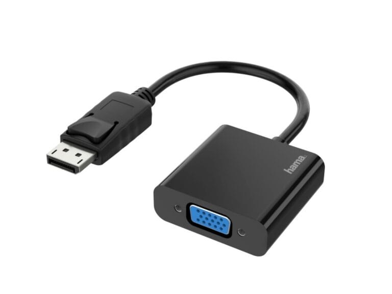 Hama Video-adapter DisplayPort-stekker - VGA-aansluiting Full-HD 1080p