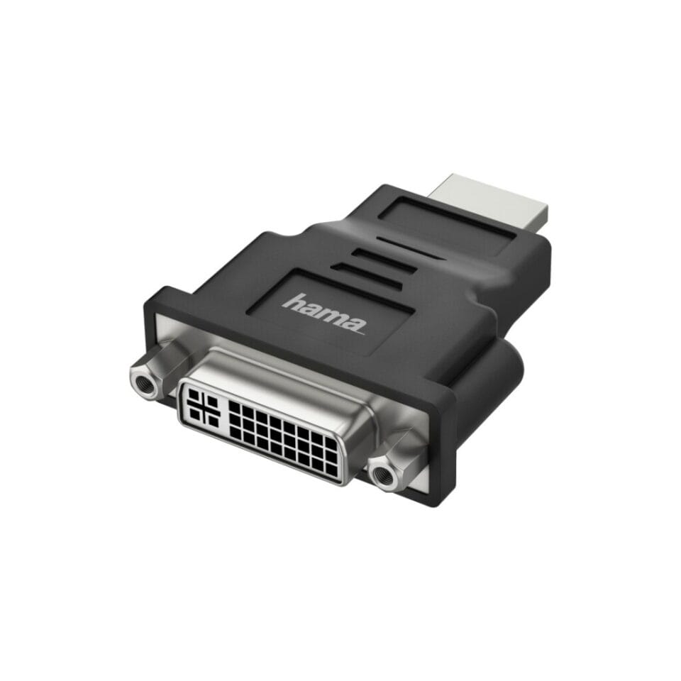 Hama Video-adapter HDMI™-stekker - DVI-aansluiting Ultra-HD 4K