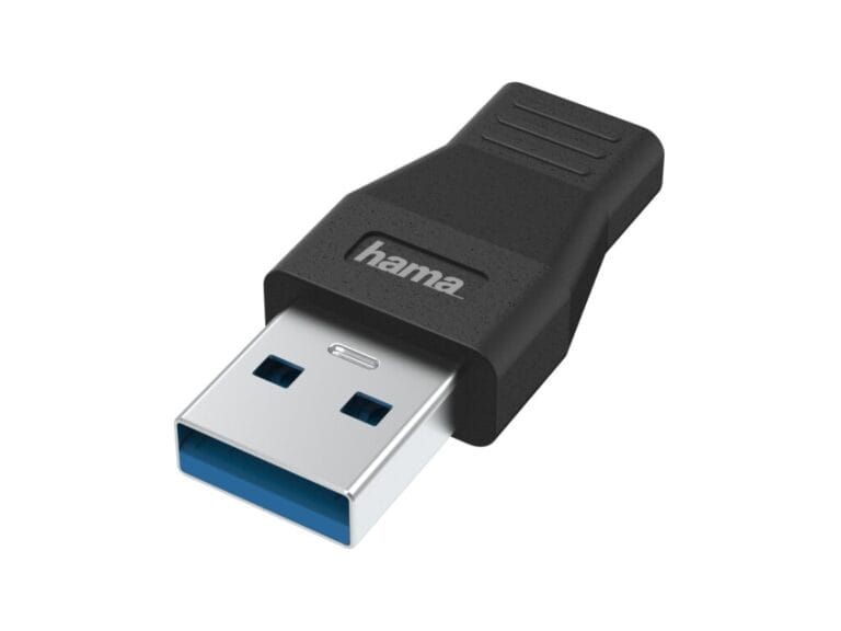 Hama USB-adapter USB-A-stekker - USB-C-aansluiting USB 3.2 Gen1 5 Gbit/s