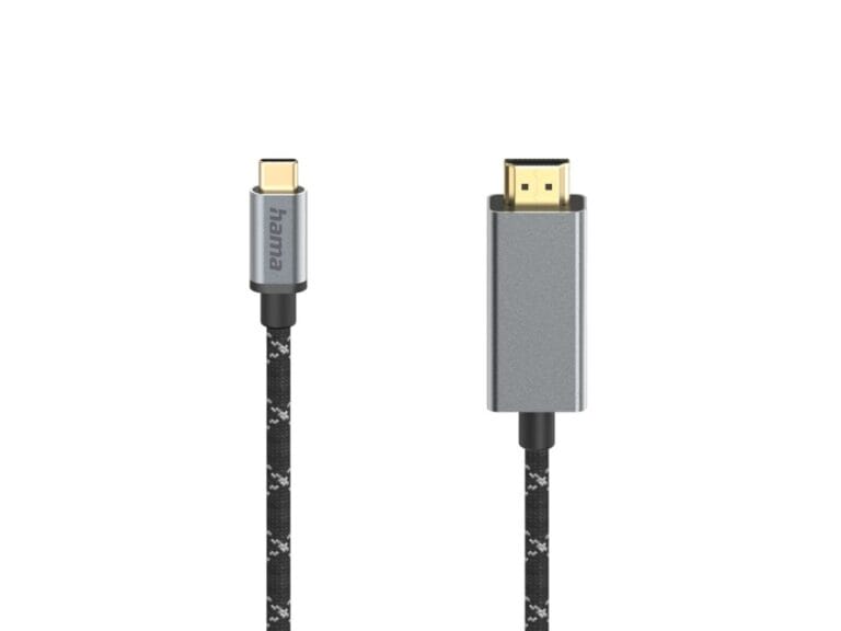 Hama Video Kabel USB C - HDMI Ultra-HD 8K/60Hz 150 cm Aluminium