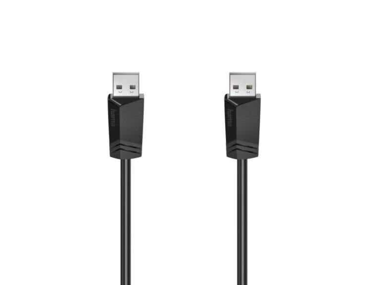 Hama USB-kabel A-A USB 2.0 480 Mbit/s 1