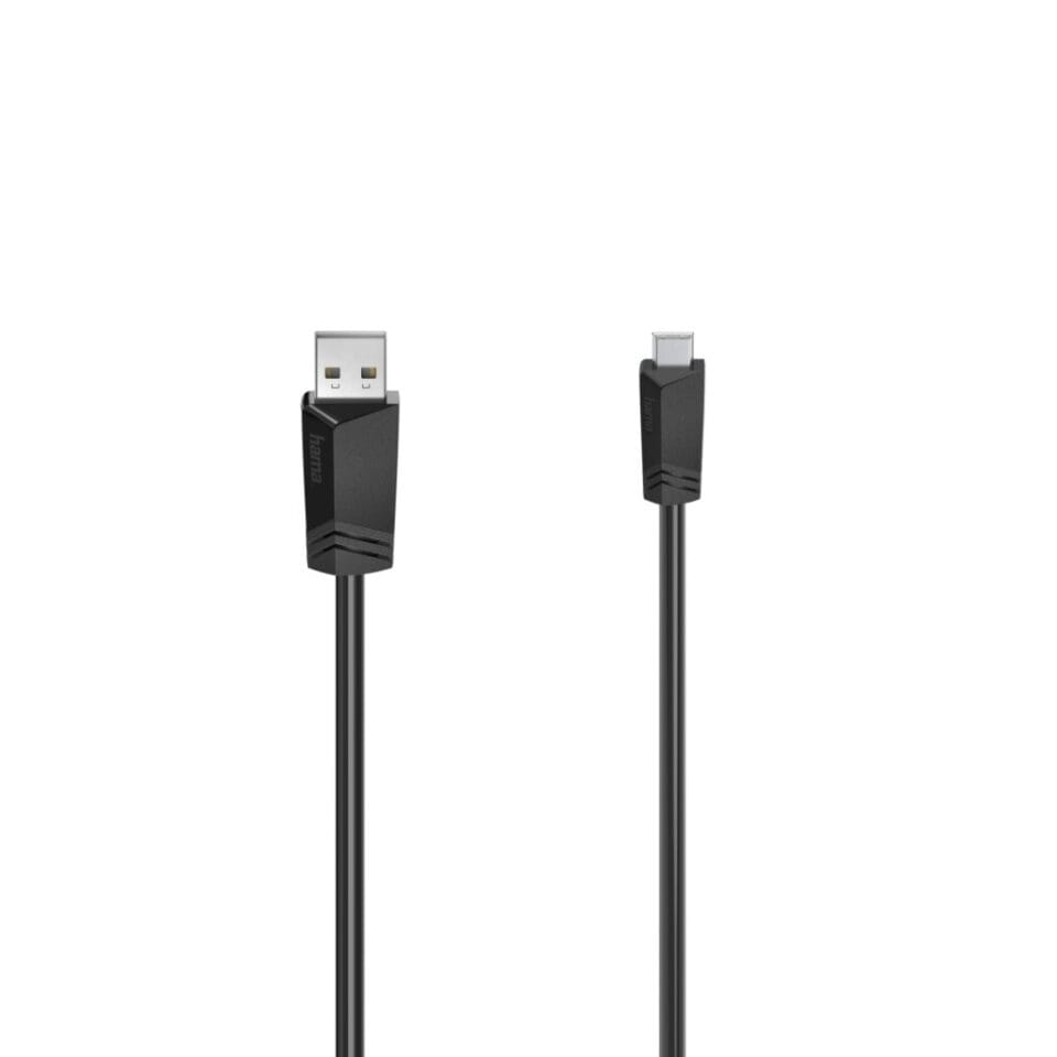 Hama Mini-USB-kabel USB 2.0 480 Mbit/s 1