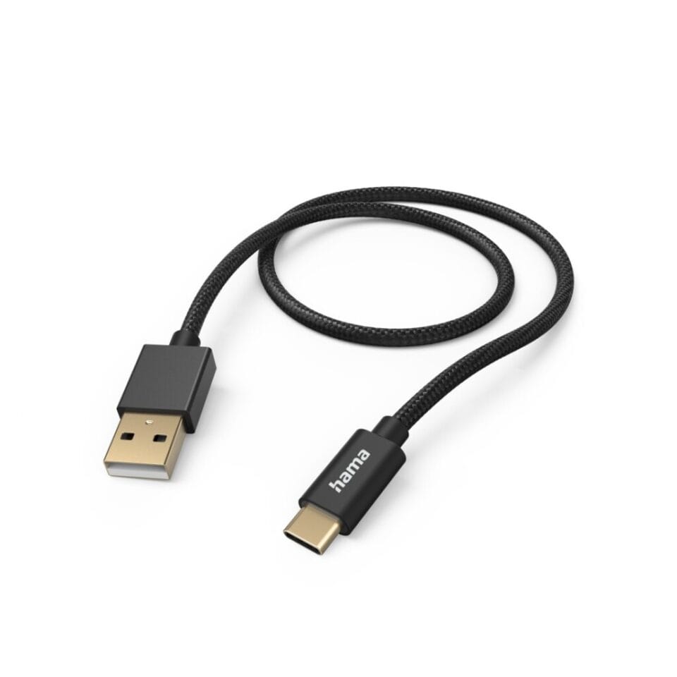 Hama Oplaadkabel Fabric USB-A - USB-C 1