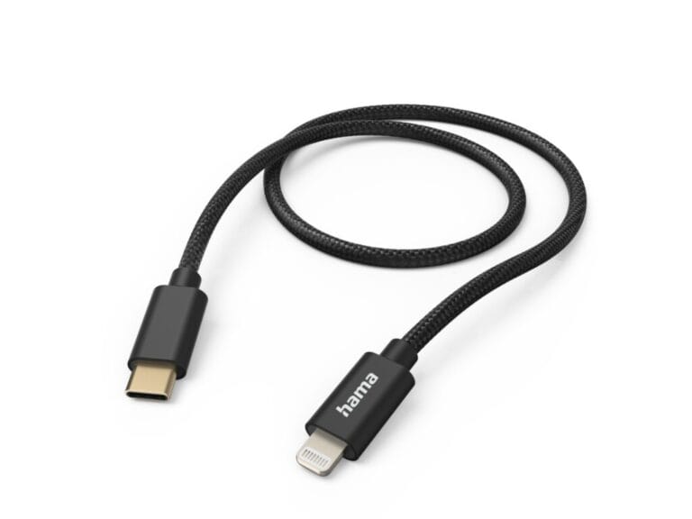Hama Oplaadkabel Fabric USB-C - Lightning 1