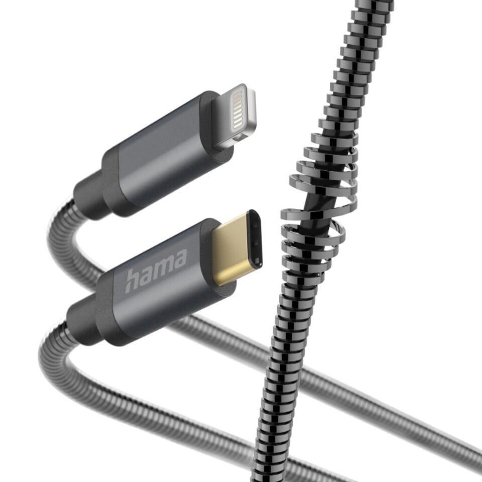 Hama Oplaadkabel Metal USB-C - Lightning 1