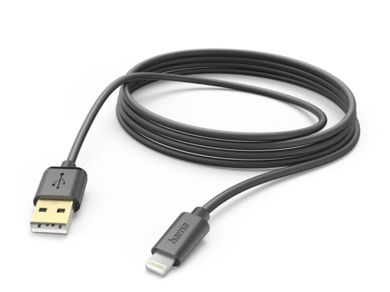 Hama Oplaadkabel USB-A - Lightning 3 M Zwart