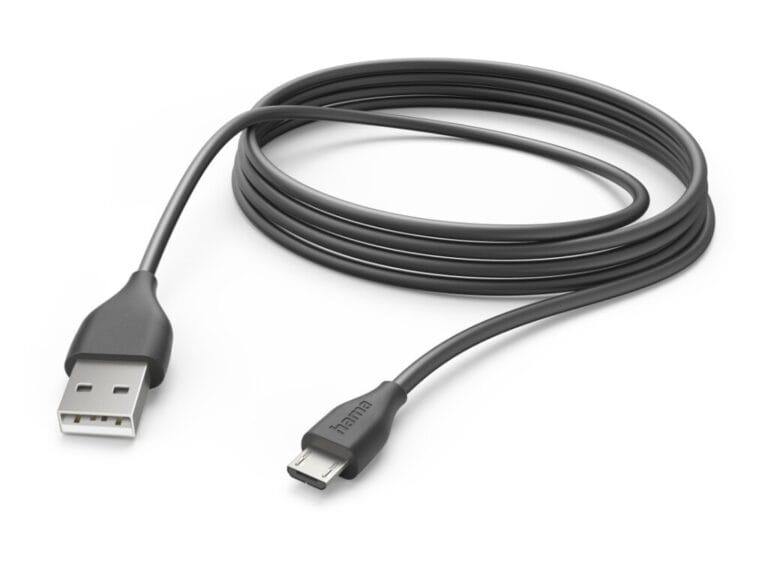 Hama Oplaadkabel USB-A - Micro-USB 3 M Zwart