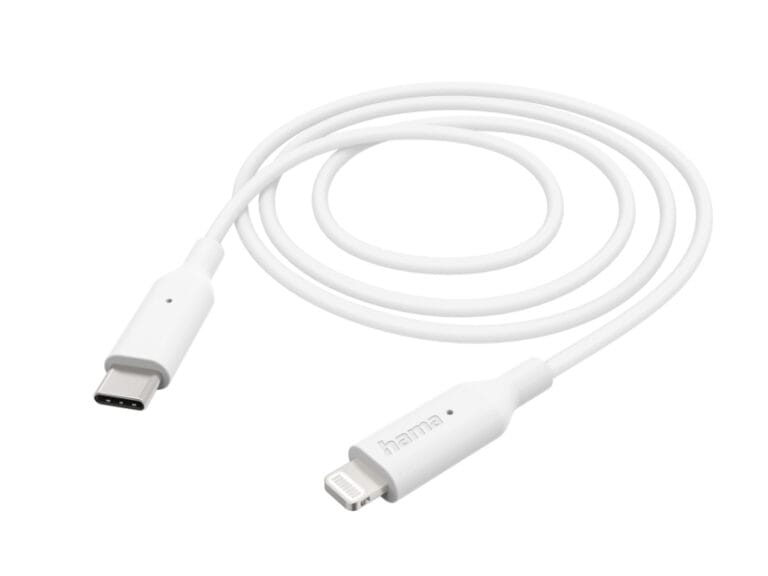 Hama Oplaadkabel USB C - Lightning 100 cm Wit