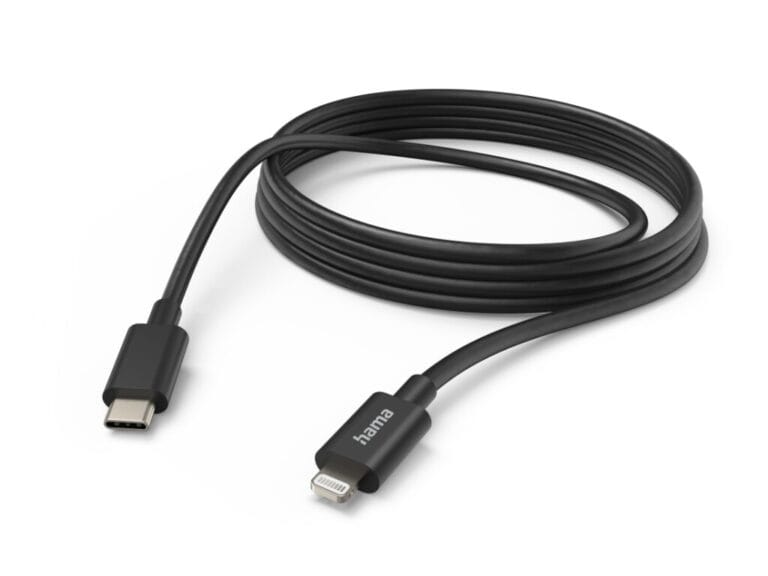 Hama Oplaadkabel USB-C - Lightning 3 M Zwart