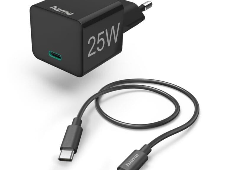 Hama Snellader Met Oplaadkabel USB-C Mini-oplader PD 25W 1