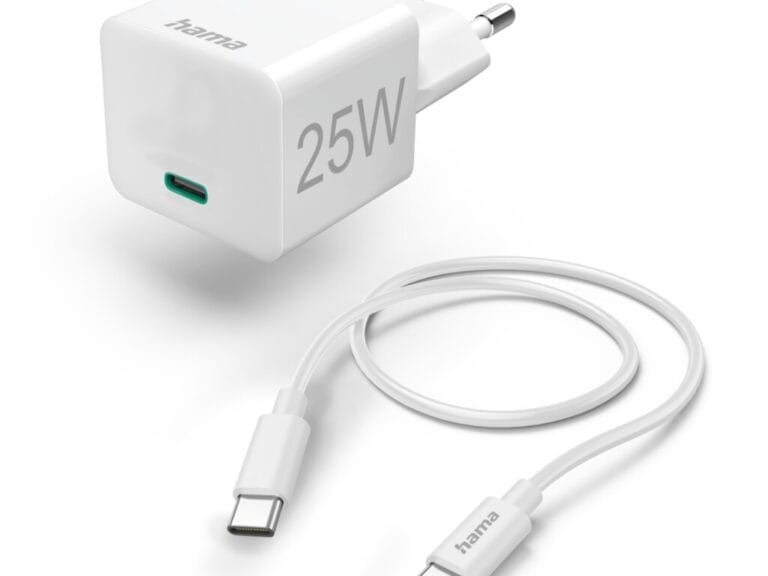 Hama Snellader Met Oplaadkabel USB-C Mini-oplader PD 25W 1