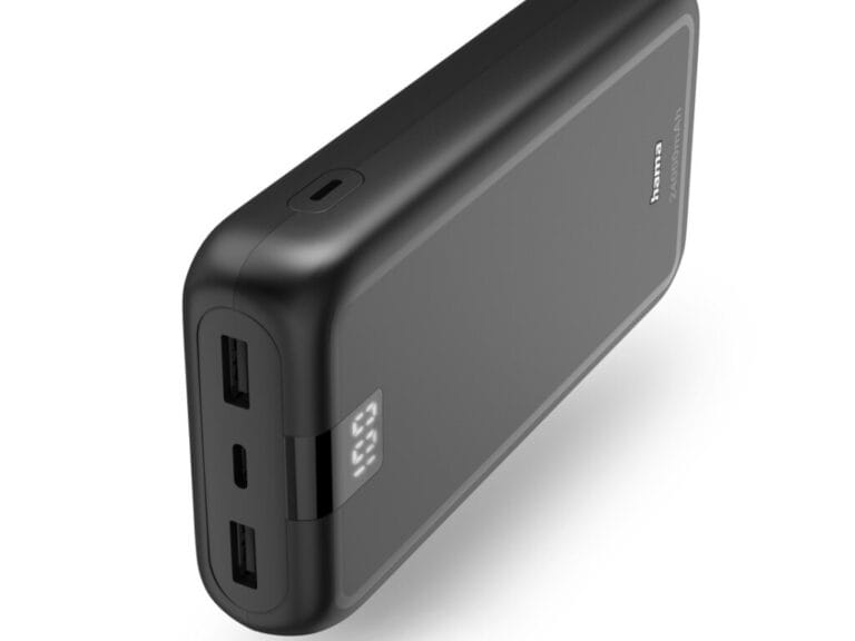 Hama Power Pack Performance 24 24000mAh 3 Uitgangen: USB-C 2x USB-A Antr.