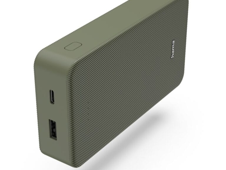 Hama Power Pack Colour 20 20000mAh 2 Uitgangen: USB-C USB-A Groen