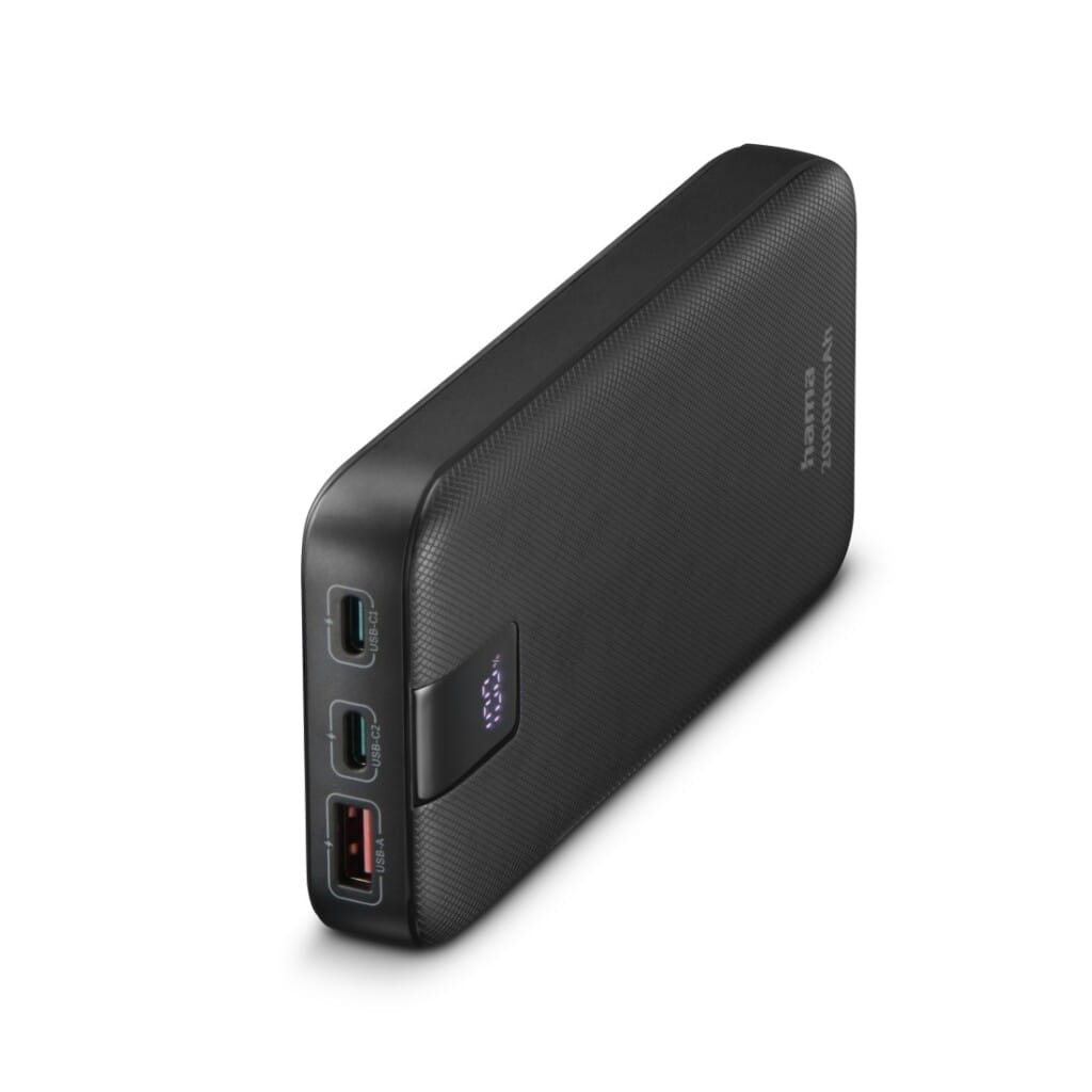 Hama Power Pack PD 20 20000 мАч Выходы: 2x USB-C USB-A для быстрой зарядки  Antr. покупайте на Vilior.com! Вени, Види, Вилиор