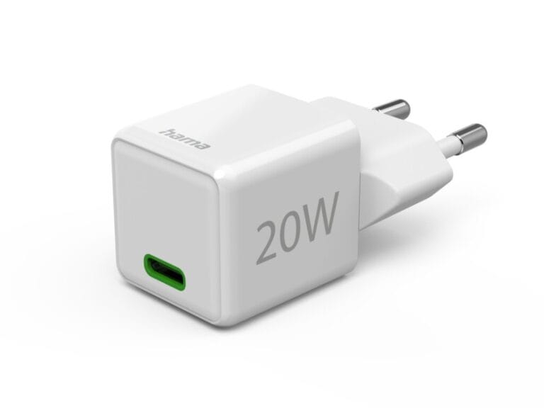 Hama Snellader USB-C PD/Qualcomm® Super-Mini-Charger 20 W Wit