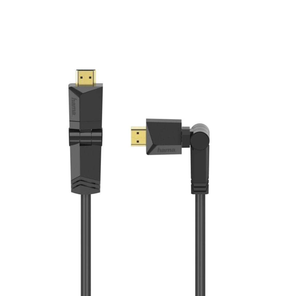 Hama High-speed HDMI™-kabel St. - St. Rotatie Verguld Ethernet 1