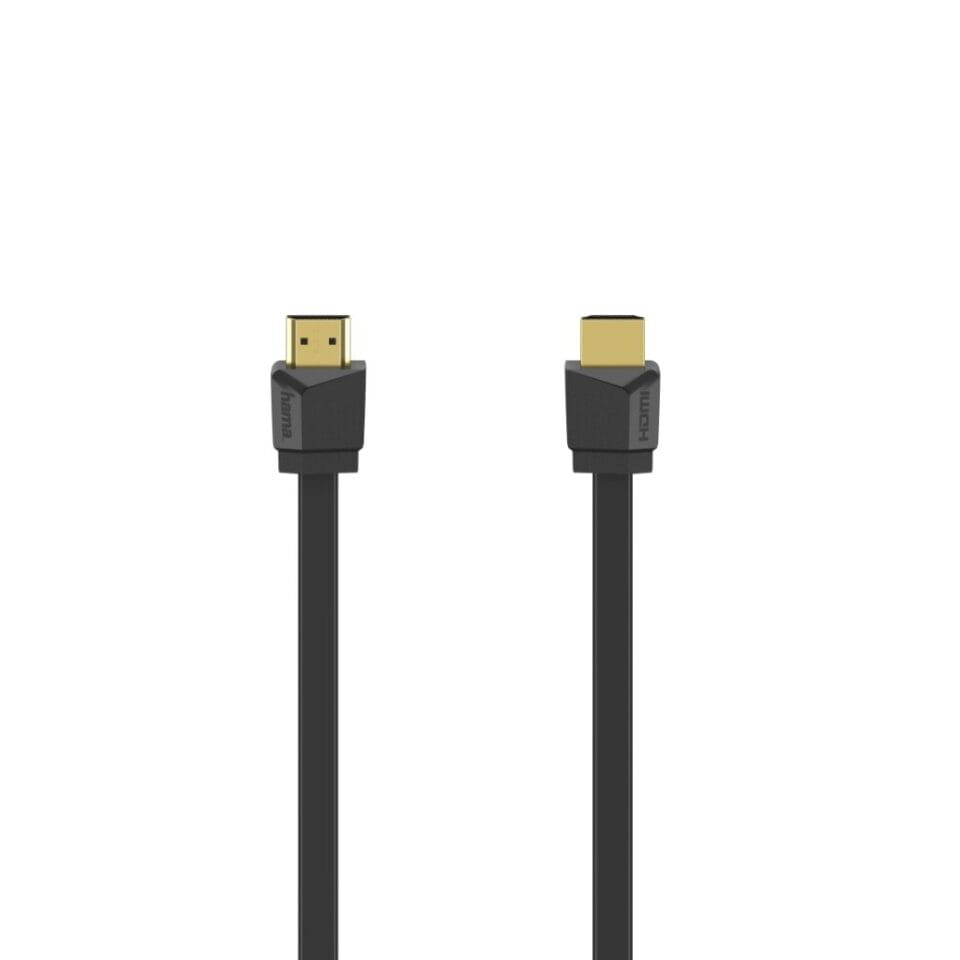 Hama High-speed HDMI™-kabel Flexi-Slim 4K Conn. - Conn. Ethernet 1