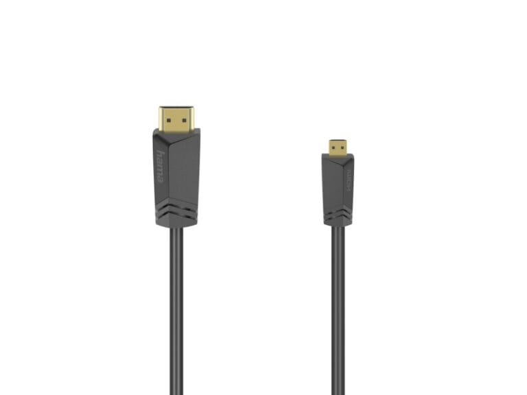 Hama High-speed HDMI™-Kabel Con. Type A - Con. Type D (Micro) Ethernet 1