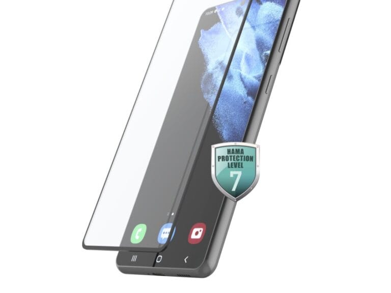 Hama Full-Screen Protective Glass Voor Samsung Galaxy S22 (5G) Zwart