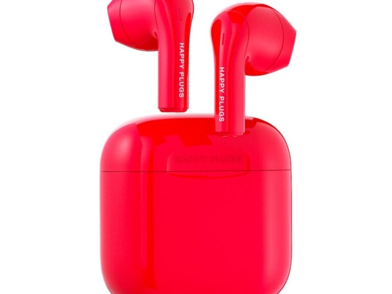 Happy Plugs Hoofdtelefoon True Wireless Joy Rood