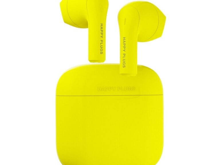 Happy Plugs Hoofdtelefoon True Wireless Joy Neon Geel