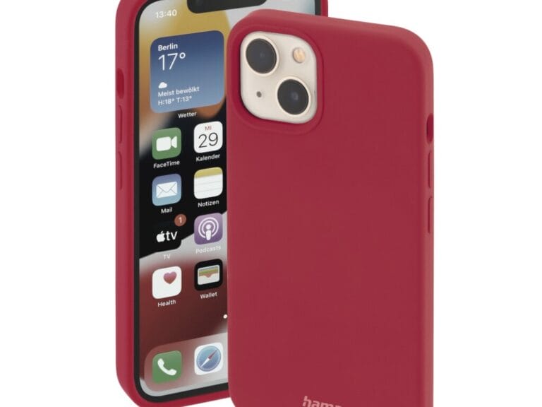 Hama Cover MagCase Finest Feel PRO Voor Apple IPhone 14 Rood