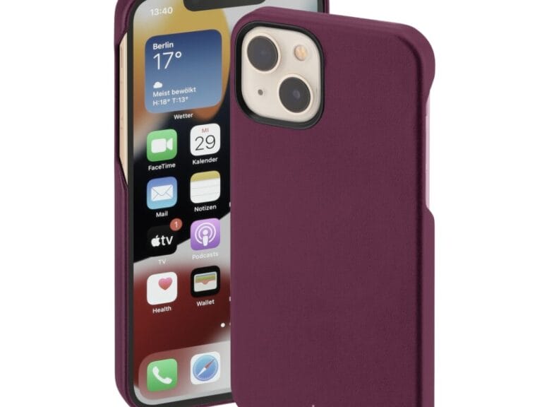 Hama Cover Finest Sense Voor Apple IPhone 14 Burgundy