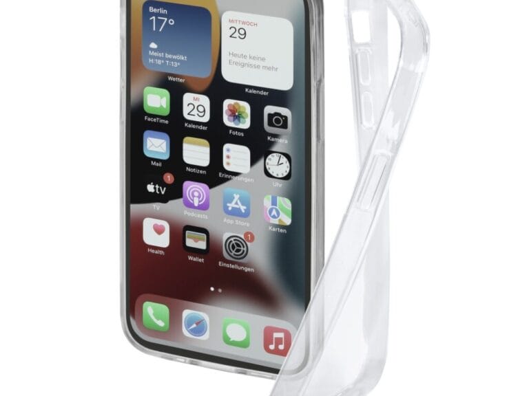 Hama Cover Crystal Clear Voor Apple IPhone 14 Pro Transparant