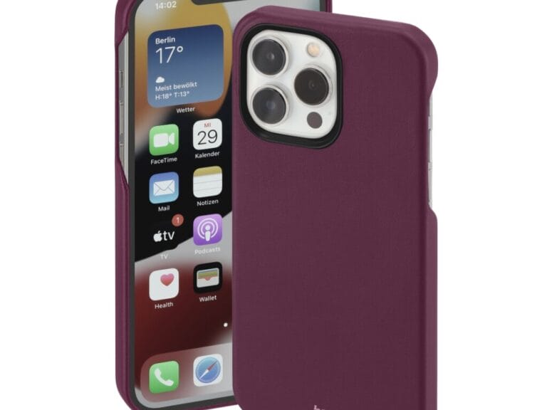 Hama Cover Finest Sense Voor Apple IPhone 14 Pro Burgundy