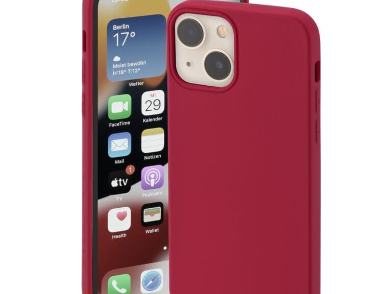 Hama Cover Finest Feel Voor Apple IPhone 14 Plus Rood