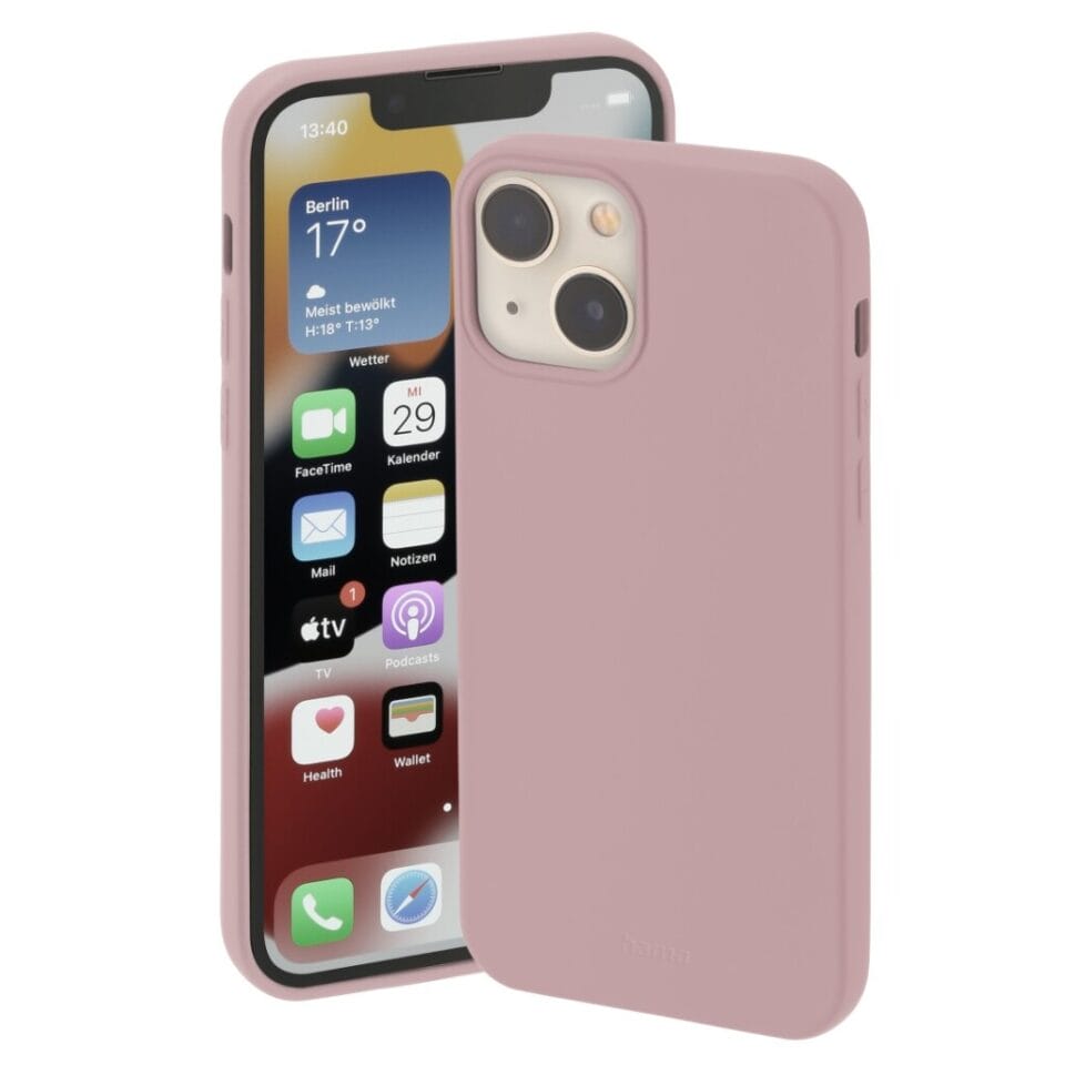 Hama Cover Finest Feel Voor Apple IPhone 14 Plus Nude