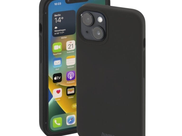 Hama Cover MagCase Finest Feel PRO Voor Apple IPhone 14 Plus Zwart