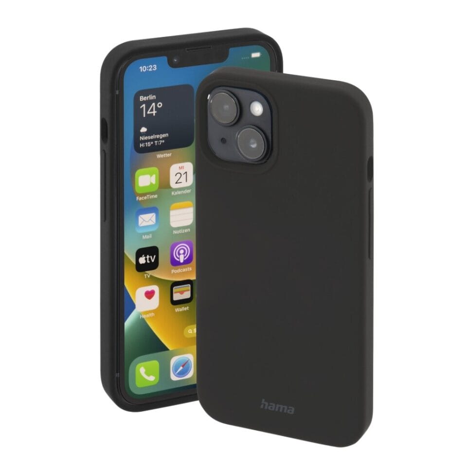 Hama Cover MagCase Finest Feel PRO Voor Apple IPhone 14 Plus Zwart