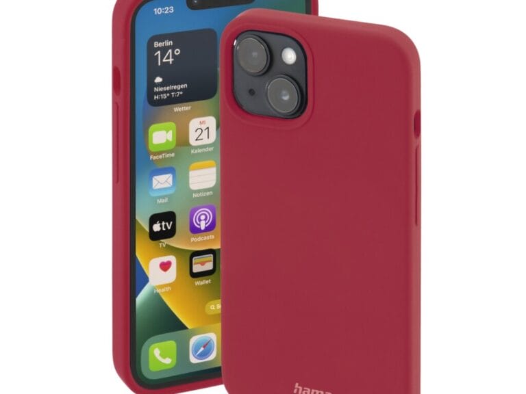 Hama Cover MagCase Finest Feel PRO Voor Apple IPhone 14 Plus Rood