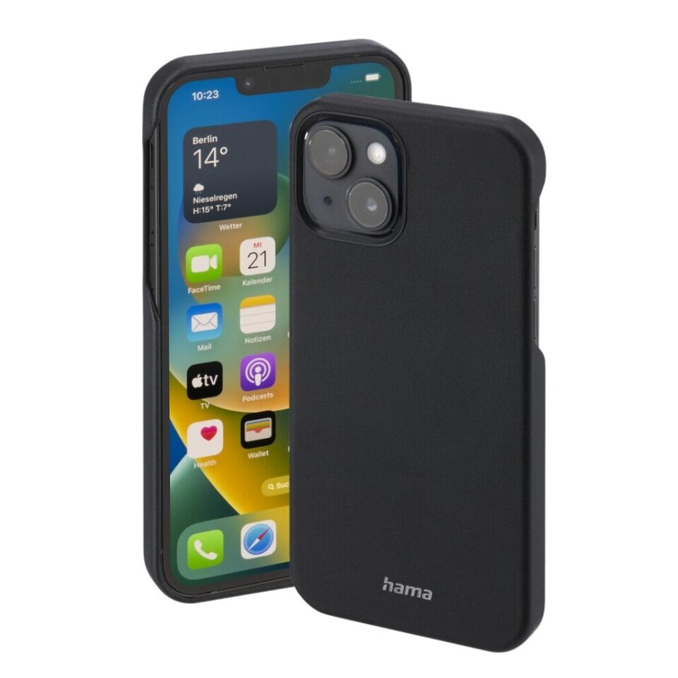 Hama Cover Finest Sense Voor Apple IPhone 14 Plus Zwart