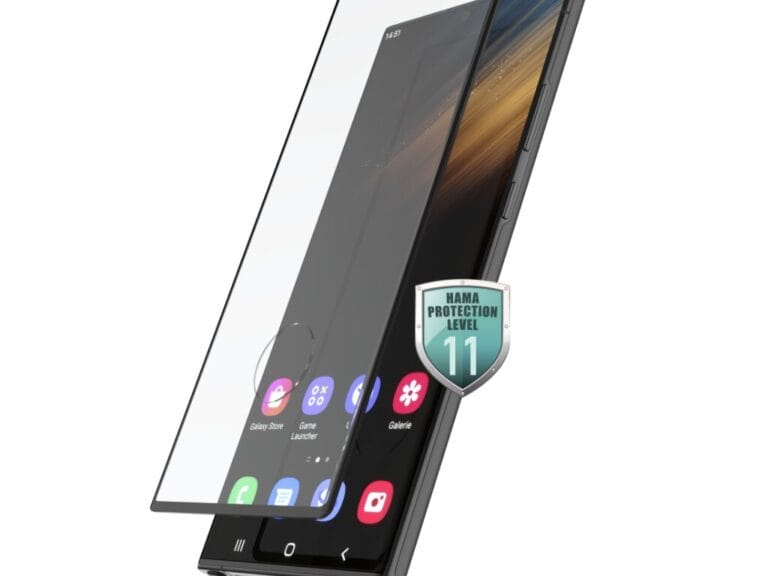 Hama 3D Full-Screen Beschermglas Voor Samsung Galaxy S23 Ultra Zwart