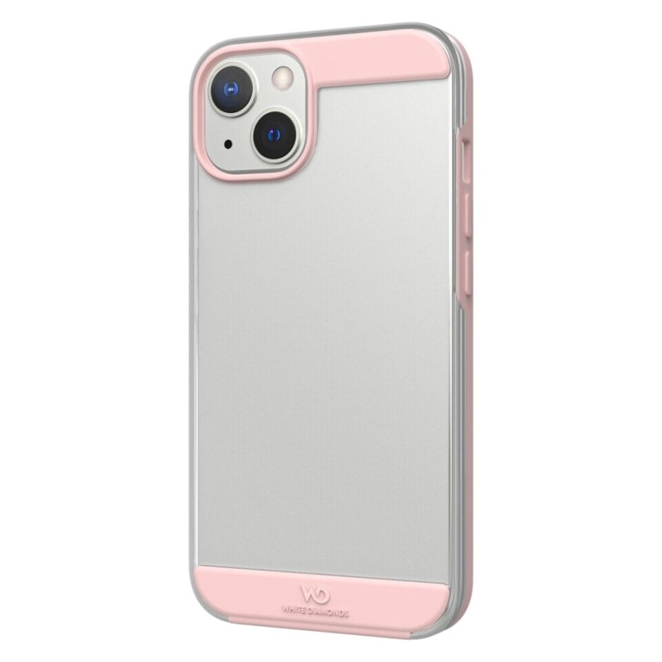 White Diamonds Cover Innocence Clear Voor Apple IPhone 13 Roségoud