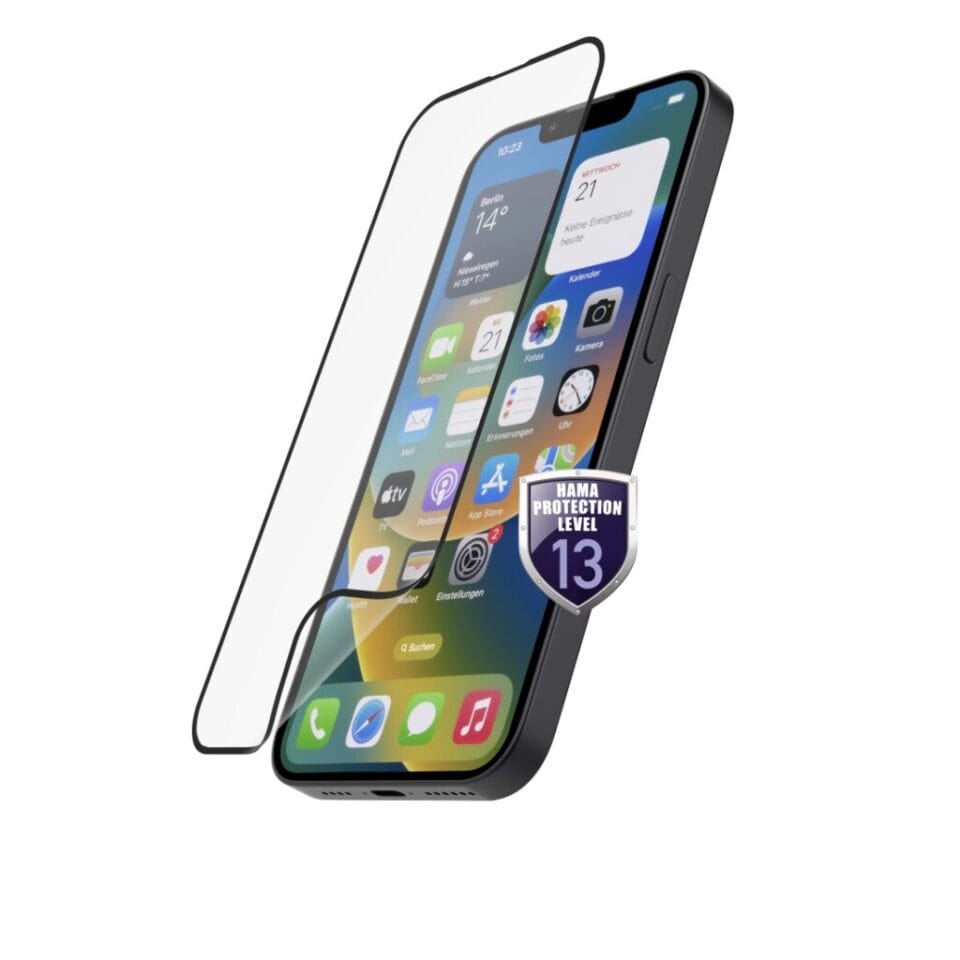 Hama Hiflex Eco Full-Cover Flexibele Displaybescherming IPhone 15