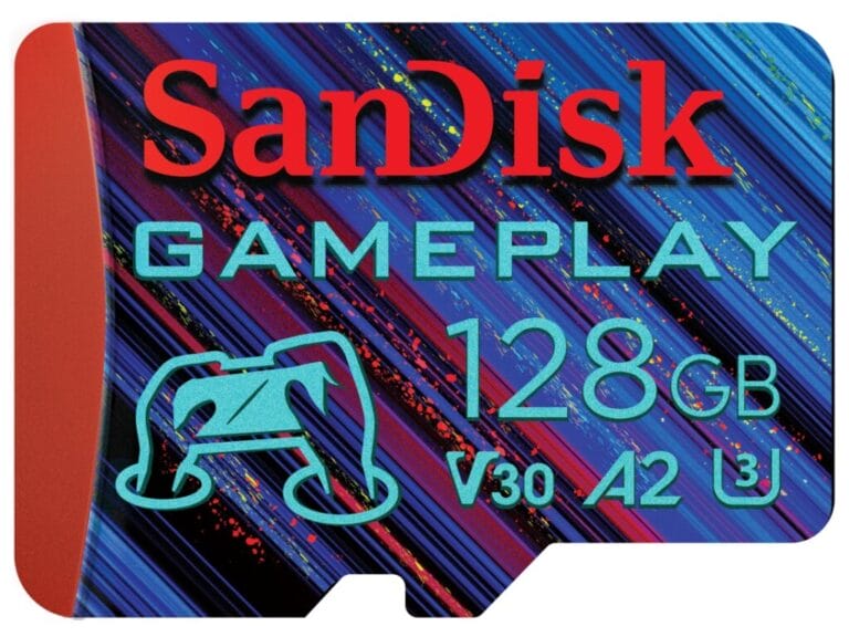 Sandisk MicroSDXC Gameplay 128GB 190MB/130MB V30 U3 A2