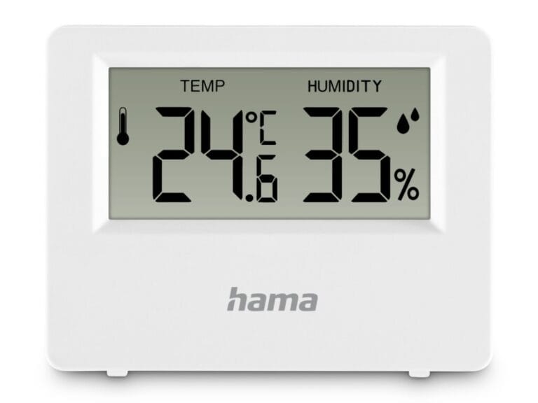 Hama Thermometer + Hygrometer voor Binnen en Buiten Wit