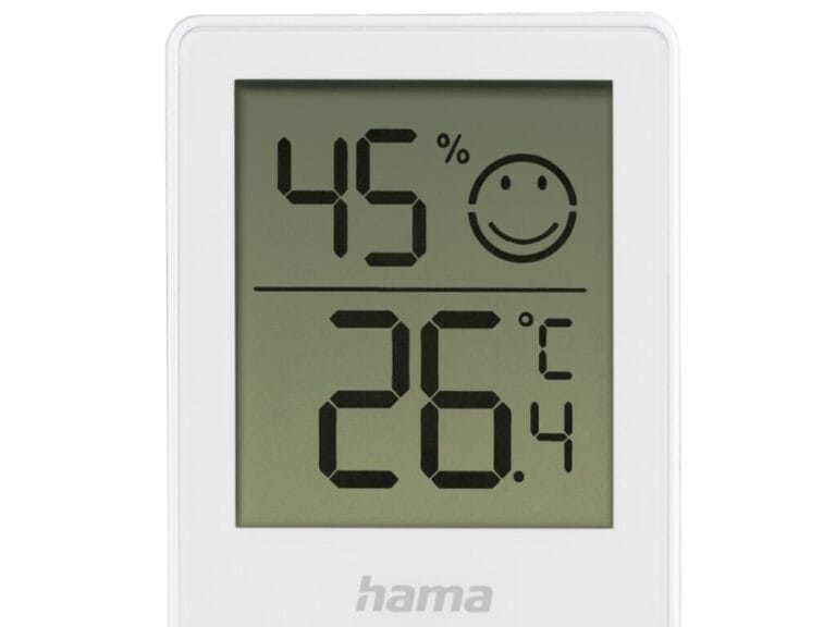 Hama Baros Digitale Thermometer en Hygrometer voor Binnen 2 Stuks Wit