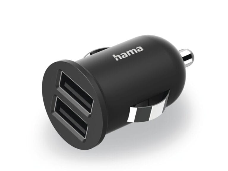 Hama 2-voudige USB-oplader Sigarettenaanst. Oplaadadapter Voor Auto 2