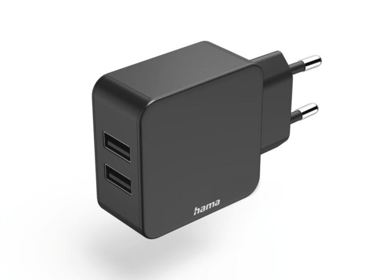 Hama 2-voudige-oplader USB-A-netadapter 2