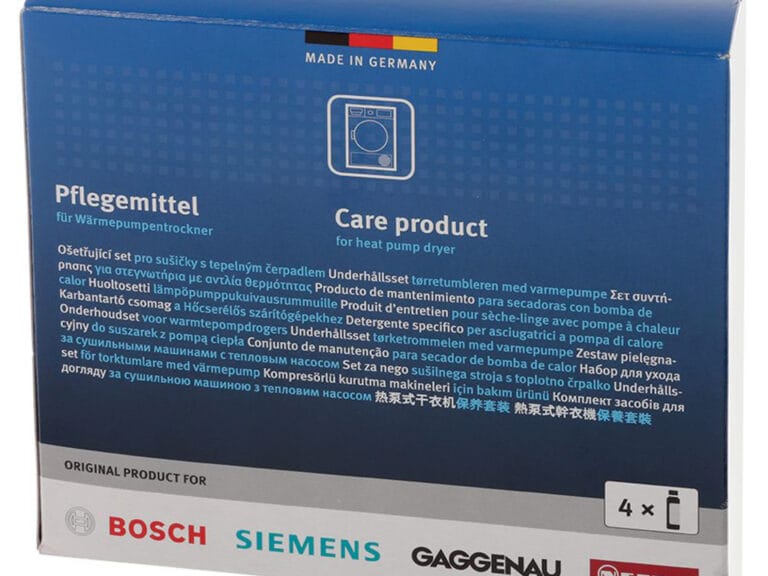 Bosch Siemens Verzorgingsset voor Wasdrogers 4x125 ml