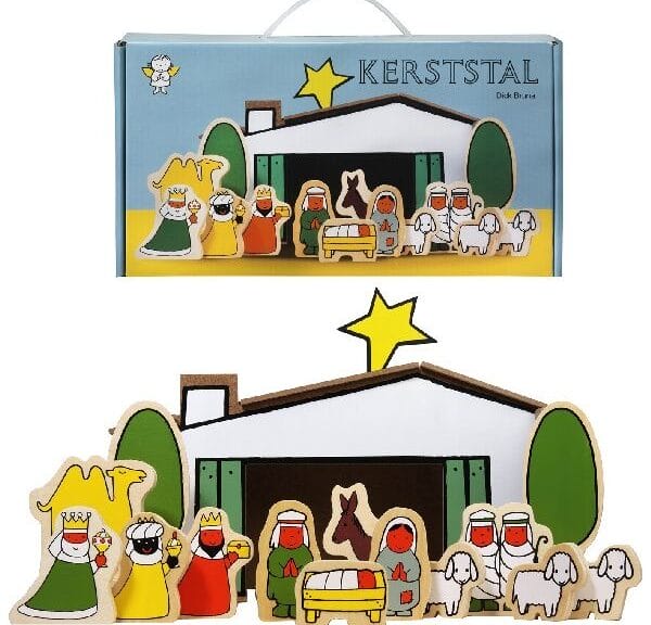 Dick Bruna Houten Kerststal