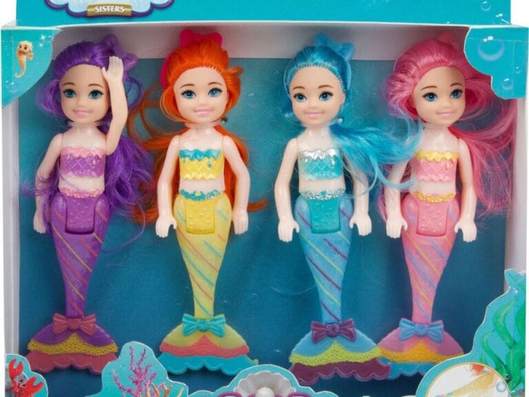 Mermaids Zeemeermin Pop Zusjes 4 Stuks