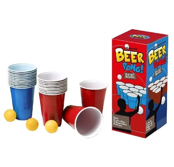 Beer Pong 20 Bekers en 6 Balletjes