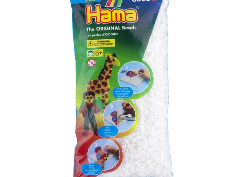 Hama Strijkkralen 6000 Stuks Wit