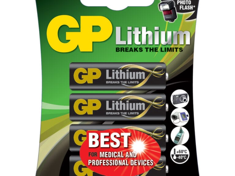 GP Batteries Gp Batterij Primary Lithium Aa A4