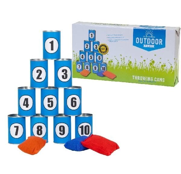 Outdoor Play Throwing Cans